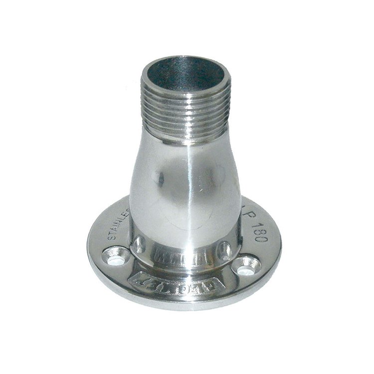 Glomex Stainless Steel Deck Mount Glomex Stainless Steel Deck Mount