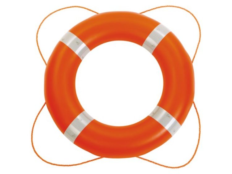 Lifebuoy 60 cm 2.5Kg Solas Orange + Reflective