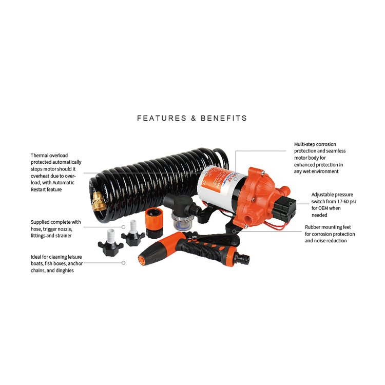 Seaflo Washdown Pump Kit - 33 Series Seaflo Washdown Pump Kit - 33 Series