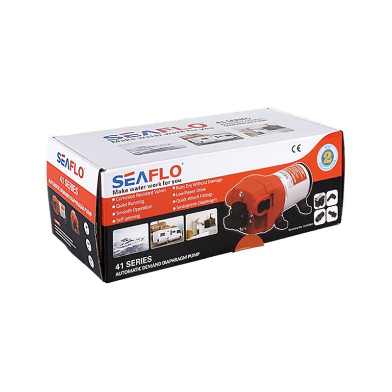 Seaflo | serie 21 | Drinkwaterpomp | Freshwater pump | 4.3 l/m | 35PSI