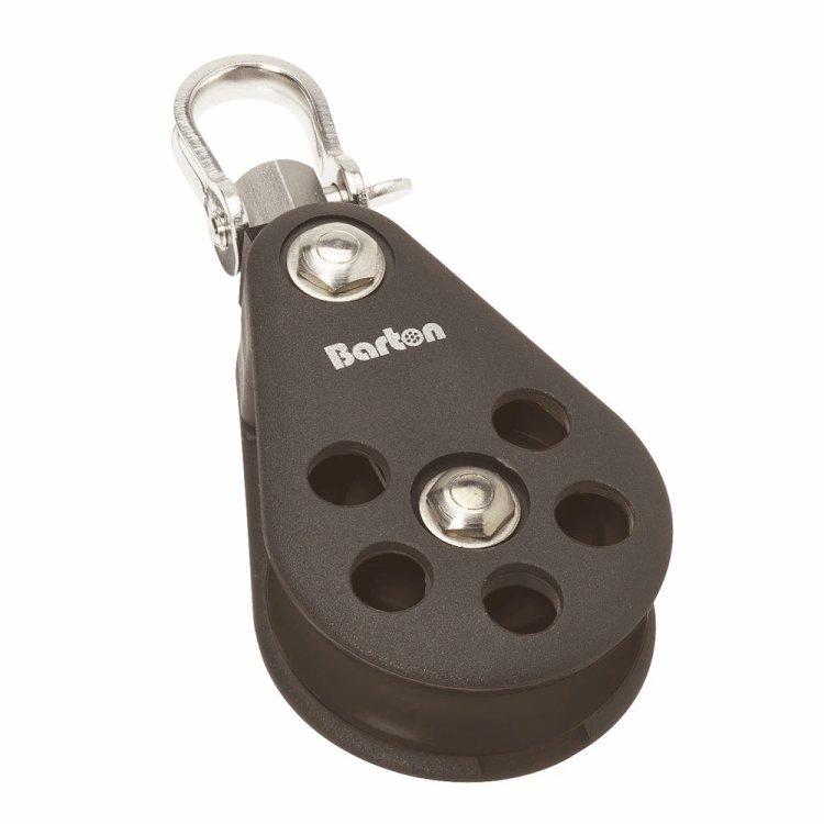 Barton Marine 70 mm Block - Single, Variloc Barton Marine 70 mm Block - Single, Variloc