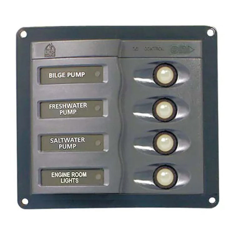 BEP Systems In Operation Panel - 4 LEDS, 12V, 4 WAY