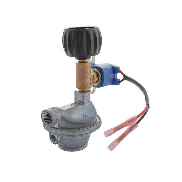 BEP QCC LPG Regulator & 12V Solenoid